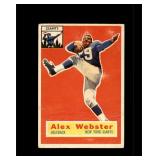 1956 Topps #5 Alex Webster VG to VG-EX+