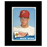 1965 Topps #322 Rick Wise VG to VG-EX+