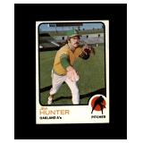 1973 Topps #235 Jim Hunter VG to VG-EX+