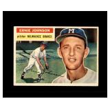 1956 Topps #294 Ernie Johnson EX to EX-MT+