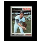 1970 Topps #568 Stan Bahnsen EX to EX-MT+