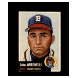 1953 Topps #106 John Antonelli VG to VG-EX+