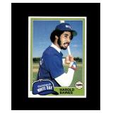 1981 Topps #347 Harold Baines RC NM-MT to MINT