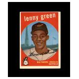 1959 Topps #209 Lenny Green VG to VG-EX+