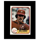 1981 Fleer #640 Mike Schmidt NM-MT to MINT