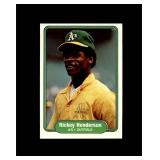 1982 Fleer #92 Rickey Henderson NM-MT to MINT