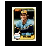 1981 Fleer #511 Robin Yount NM-MT to MINT