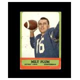 1963 Topps #25 Milt Plum VG to VG-EX+