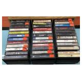 Cassette tapes w/ storage