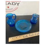 Vintage Blue Glass