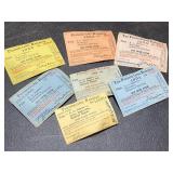 Vintage Pennsylvania Railroad Tickets