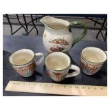 Boydï¿½s Pitcher and Mugs