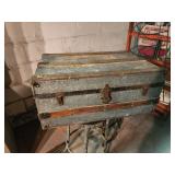 Metal Chest w/ Contents