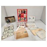 Stamps and Bills Lot