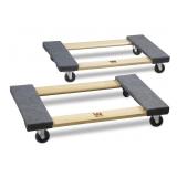 WEN 30" x 18" Movers Dolly 2 Pack