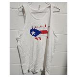 Buffalo Red White & Blue Tank Top Mens Medium