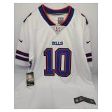 Khalil Shakir White L On Field NFL Jersey