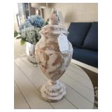 K&K Interiors 19" Wood Urn