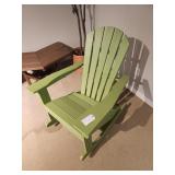 Polywood Palm Coast Adirondack Rocker Lime