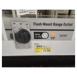 Flush Mount NEMA 14-50R 50A Range Outlet (4)