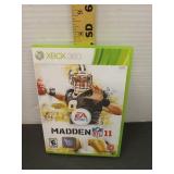 XBox 360 EA Sports Madden NFL 11 game