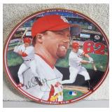 MARK McGWIRE Home Run Hero num. 62 Plate