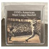 1930 American Major League Baseball with Wheat