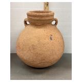 Vtg Red Clay Vessel 11in