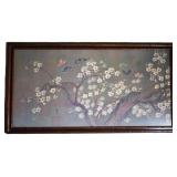 Chinese Butterfly & Cherry Blossom Art Print