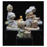 Vintage Precious Moments Porcelain Figures (5)