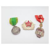 Mix Lot Of Vintage Medal - 50th Republic Of