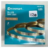 ecosmart 16ft LED Tape Light, Neutral White