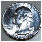 1954 Washington Silver Quarter Uncirculated