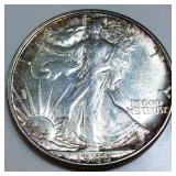 1946-S Walking Liberty Half Dollar AU/BU