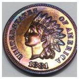 1881 Indian Head Penny Uncirculated