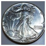 1940 Walking Liberty Half Dollar AU/BU