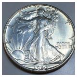 1941-S Walking Liberty Half Dollar Uncirculated