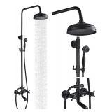 NEW $186 (44.5"-59.4") Shower Faucet Set