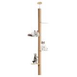 $80 (98-118in)  4-Tier Floor to Ceiling Cat Tower