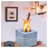 NEW $30 Portable Tabletop Fire Pit