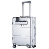 NEW $340  20-inch Aluminum Carry-on Luggage