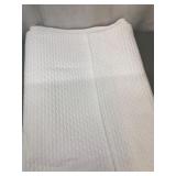 $140 (T) 1-Pack White Bed Coverlet