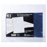 NEW $50 Ledger Size PVC Binding Covers Pack of 100