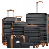 NEW $250 6Pcs Luggage Set
