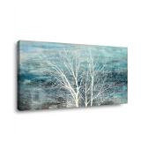NEW $190 (30x60") Abstract Tree Wall Art