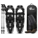 $70 Odoland 4-in-1 Snowshoes ,Size 21