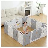 $152 (155 x 150 x 61cm) Foldable Baby playpen