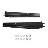 $125 1 Pair 30 Black Mud Flap Hanger Set 2-1/2