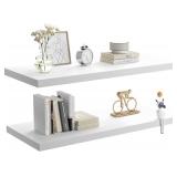 NEW $96 (24"W x 10"D x 1"H) JPND Wall Shelf