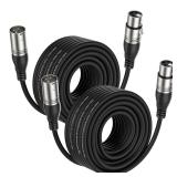 NEW $71 2PK 50FT Stage Lights Signal Cords